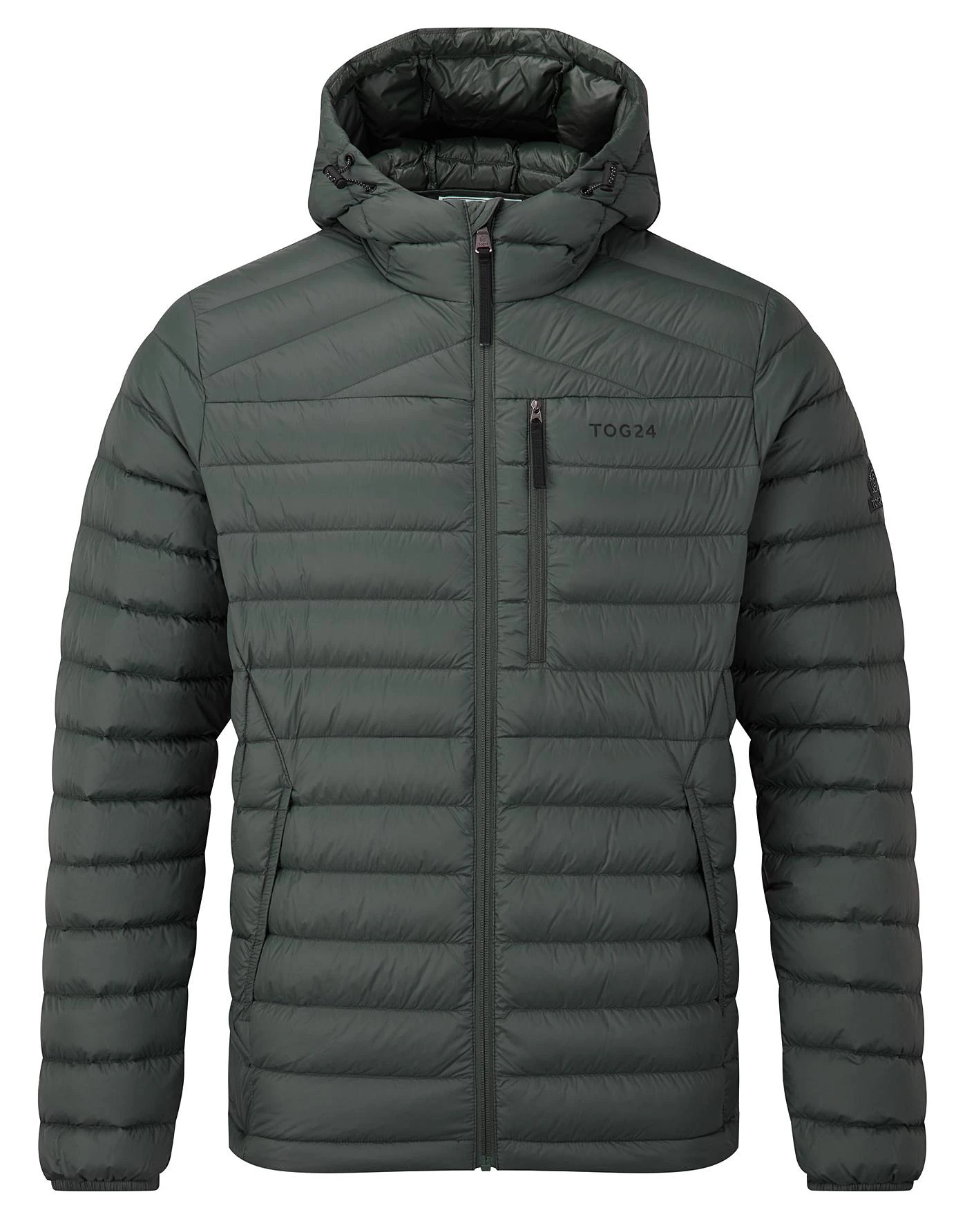 Tog24 Drax Mens Hooded Down Jacket - Image 2