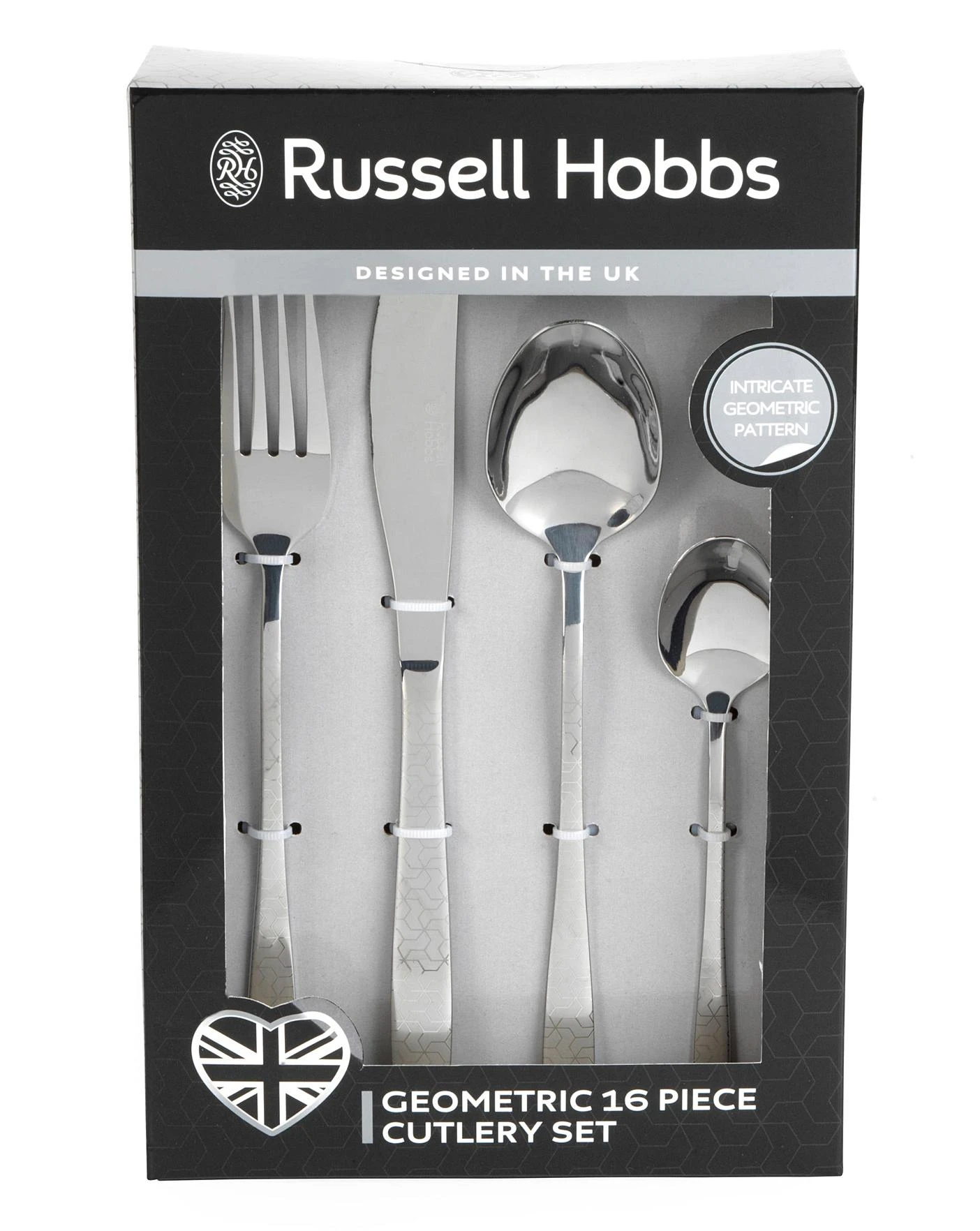 Russell Hobbs Geo 16 Piece Cutlery Set - Image 2