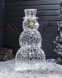Outdoor Twinkling Snowman
