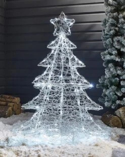 Outdoor Twinking Christmas Tree - 1m