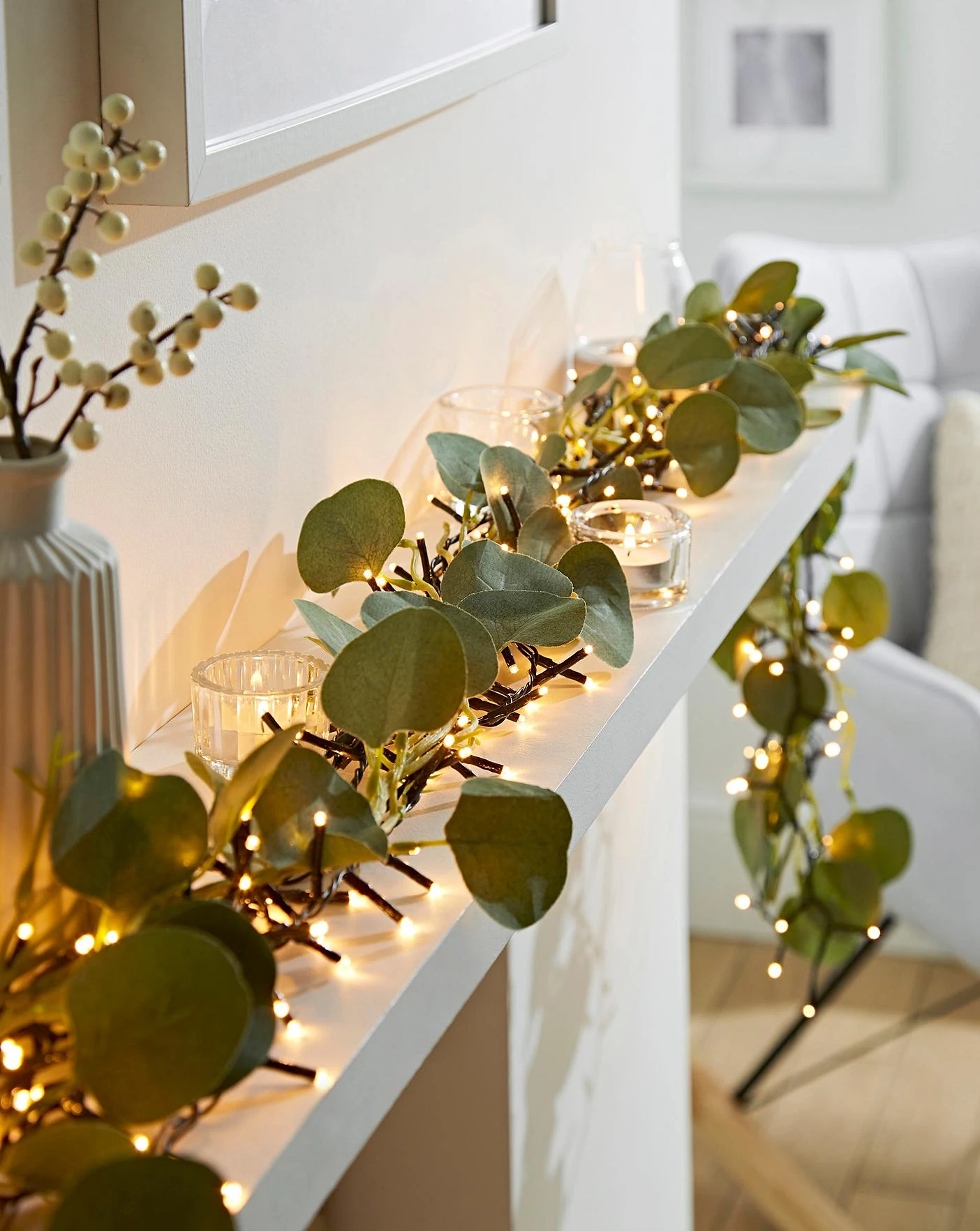 Warm White LED String Lights