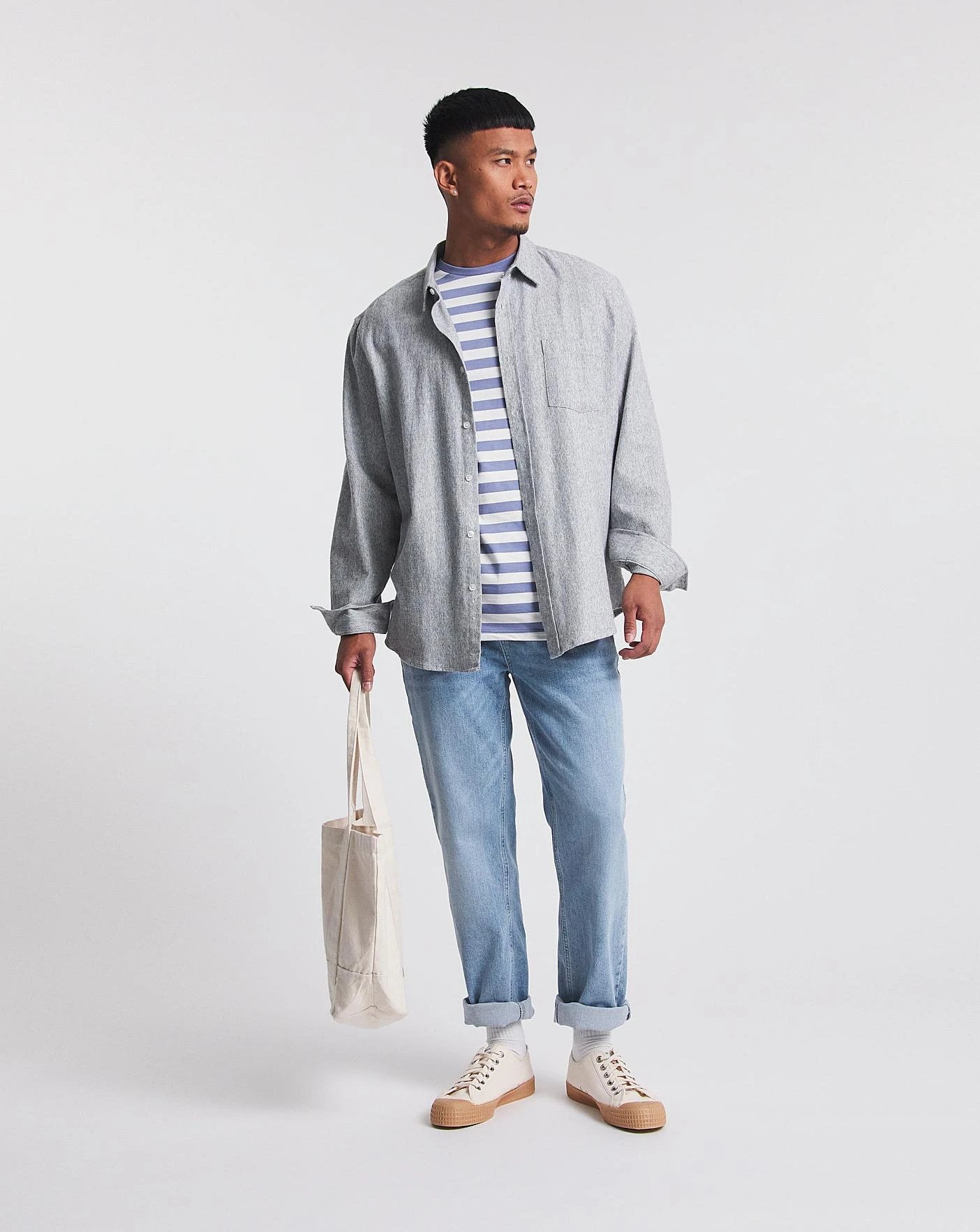 Premium Bleach Wash Loose Fit Jean - Image 5