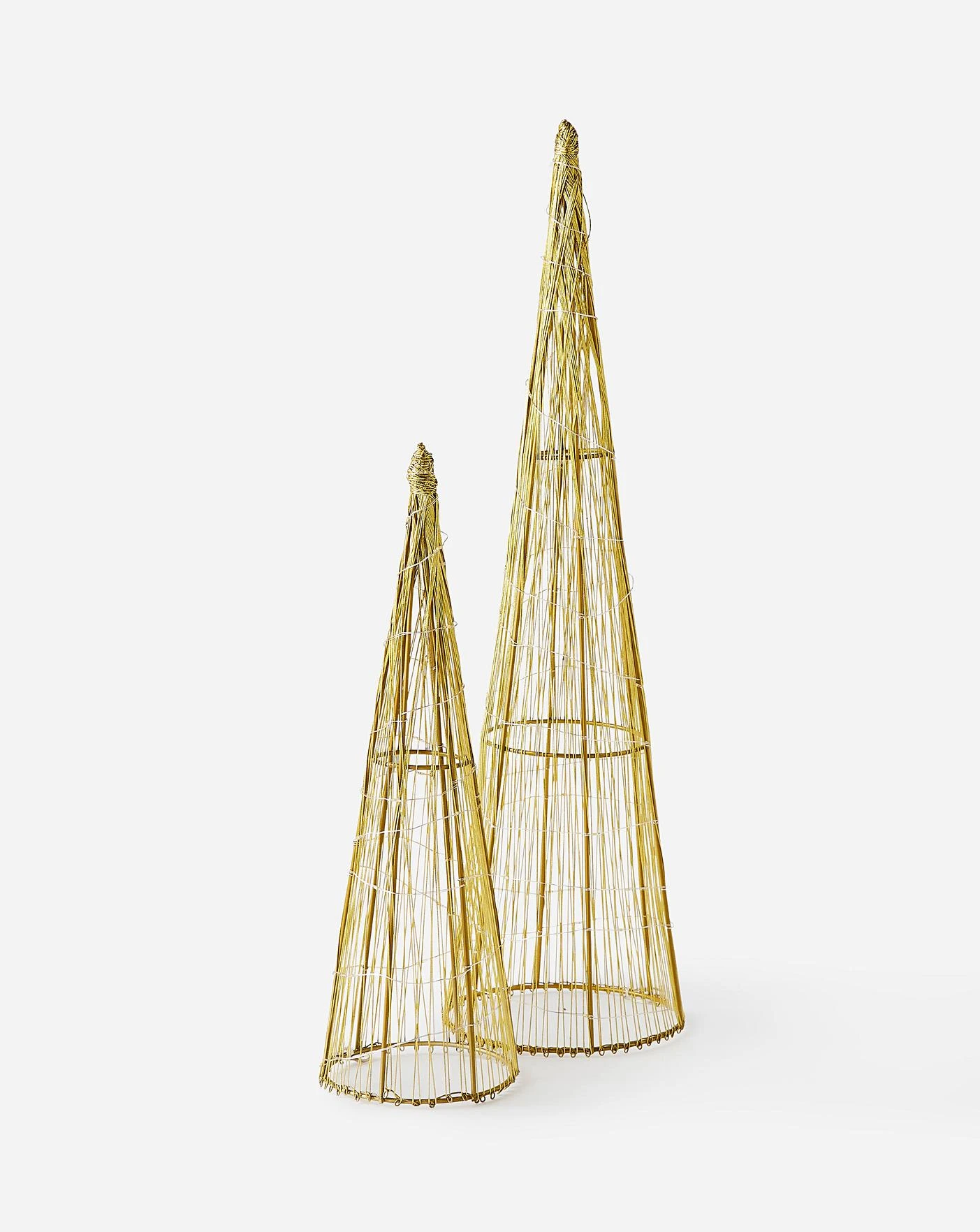 Lit Trees - Set Of 2 - Image 2