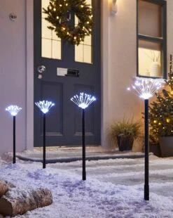 LED Starburst Path Lights - Set Of 4