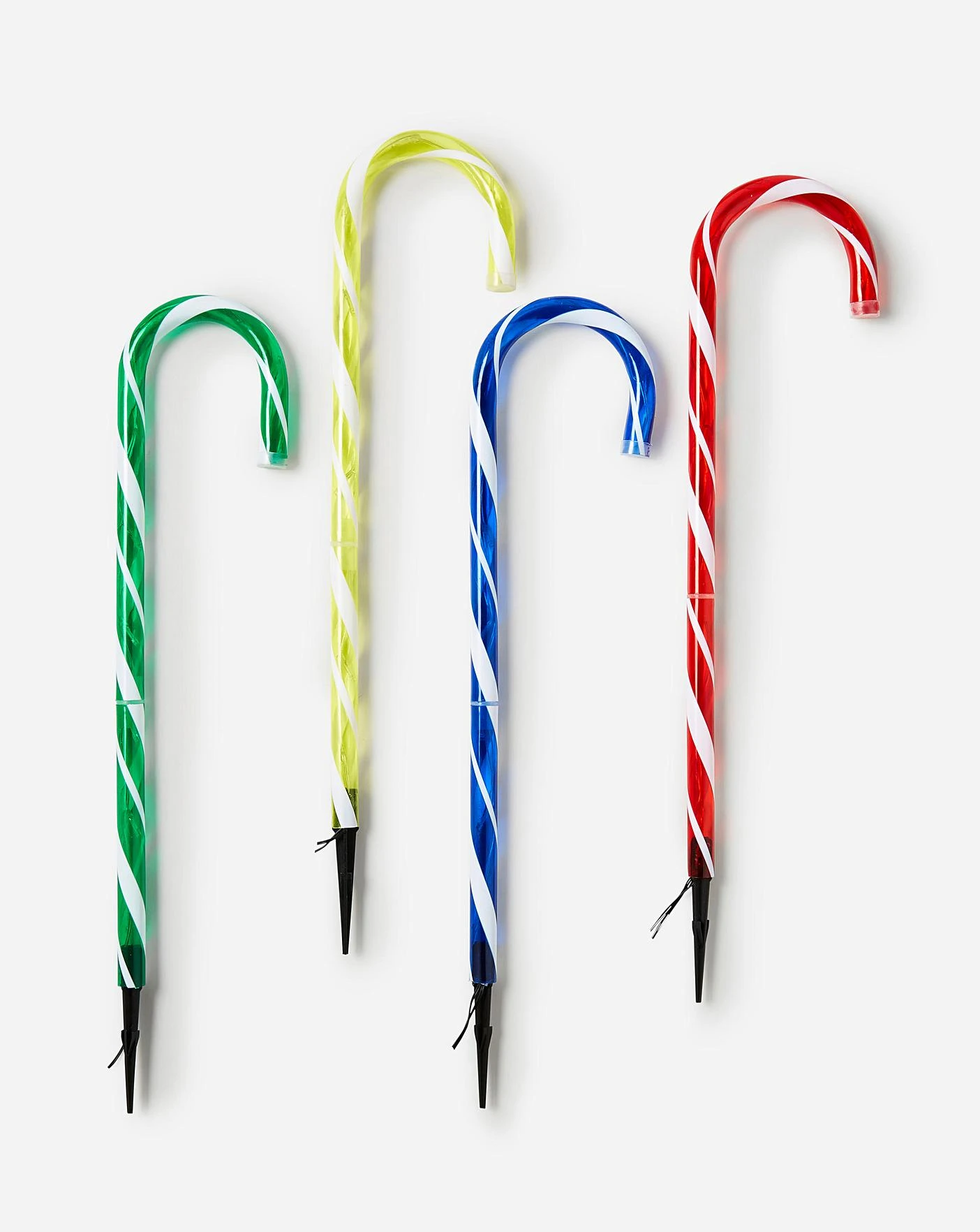 Candy Cane Path Lights - Set Of 4 - Image 2