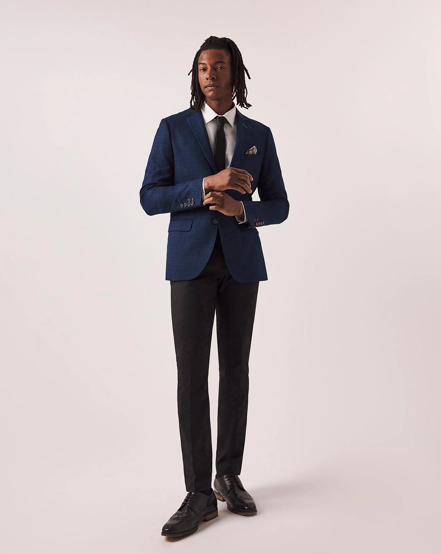 Joe Browns Micro Check Blazer - Image 4