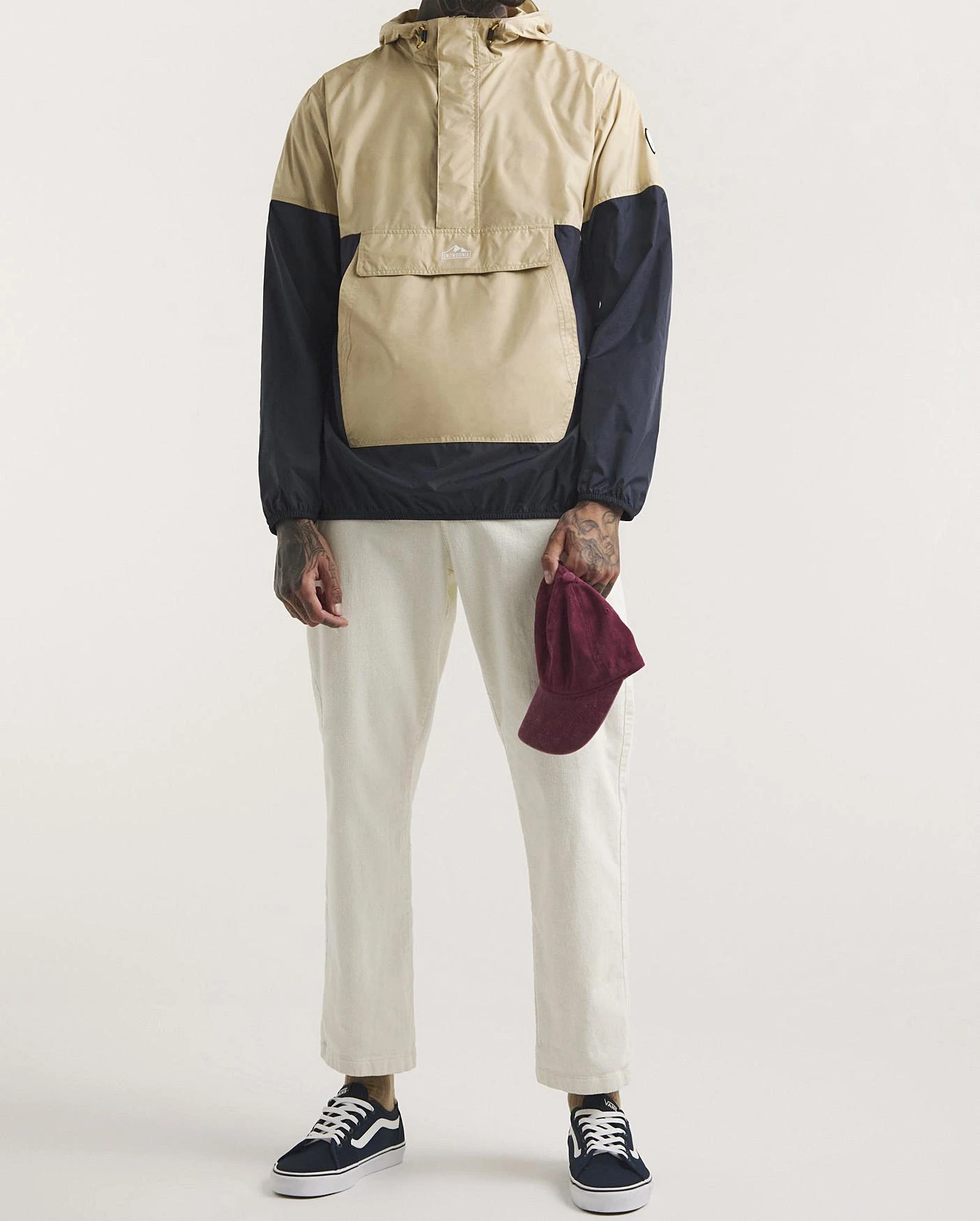 Two Tone Lightweight Overhead Jacket - Image 4