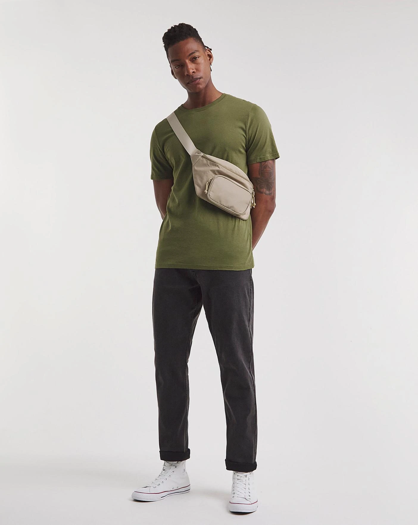 Blackwash Straight Fit Stretch Jeans - Image 2