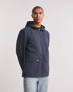 Navy Lightweight Overhead Jacket
