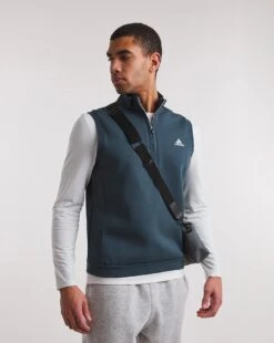 Adidas Golf Authentic 1/4 Zip Vest