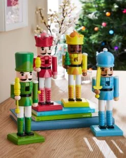 Merry & Bright Nutcrackers - Set Of 4