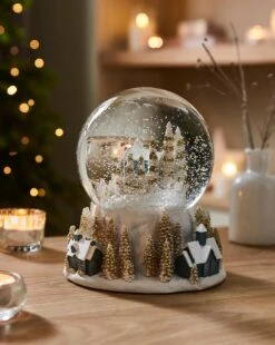 Gisela Graham Village Snowglobe