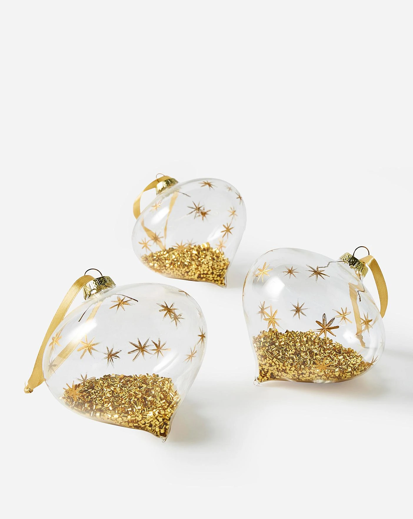 Joanna Hope Glass Baubles - Set Of 3 - Image 2