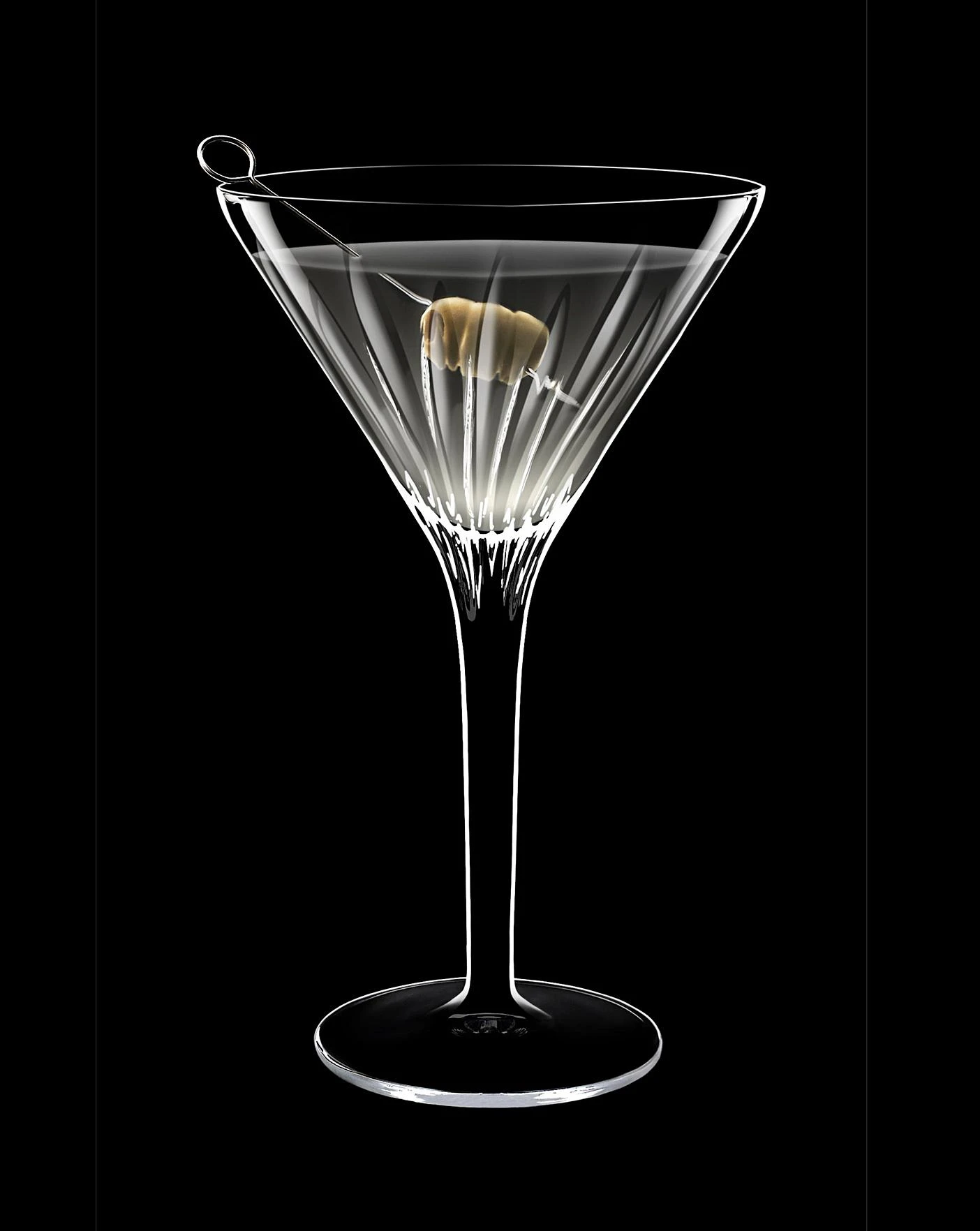 Luigi Bormioli Set Of 4 Martini Glasses - Image 5