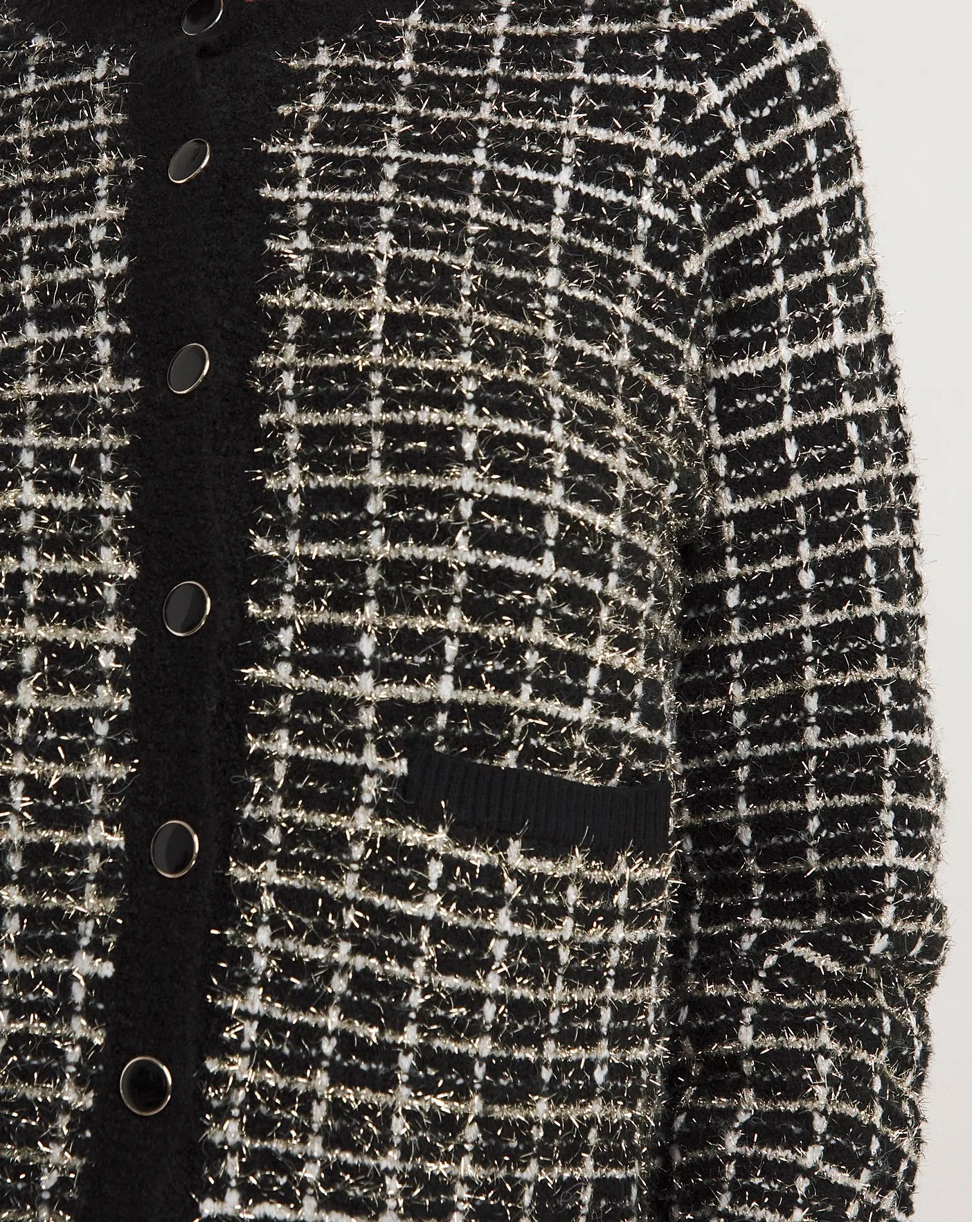 Check Cardigan - Image 2