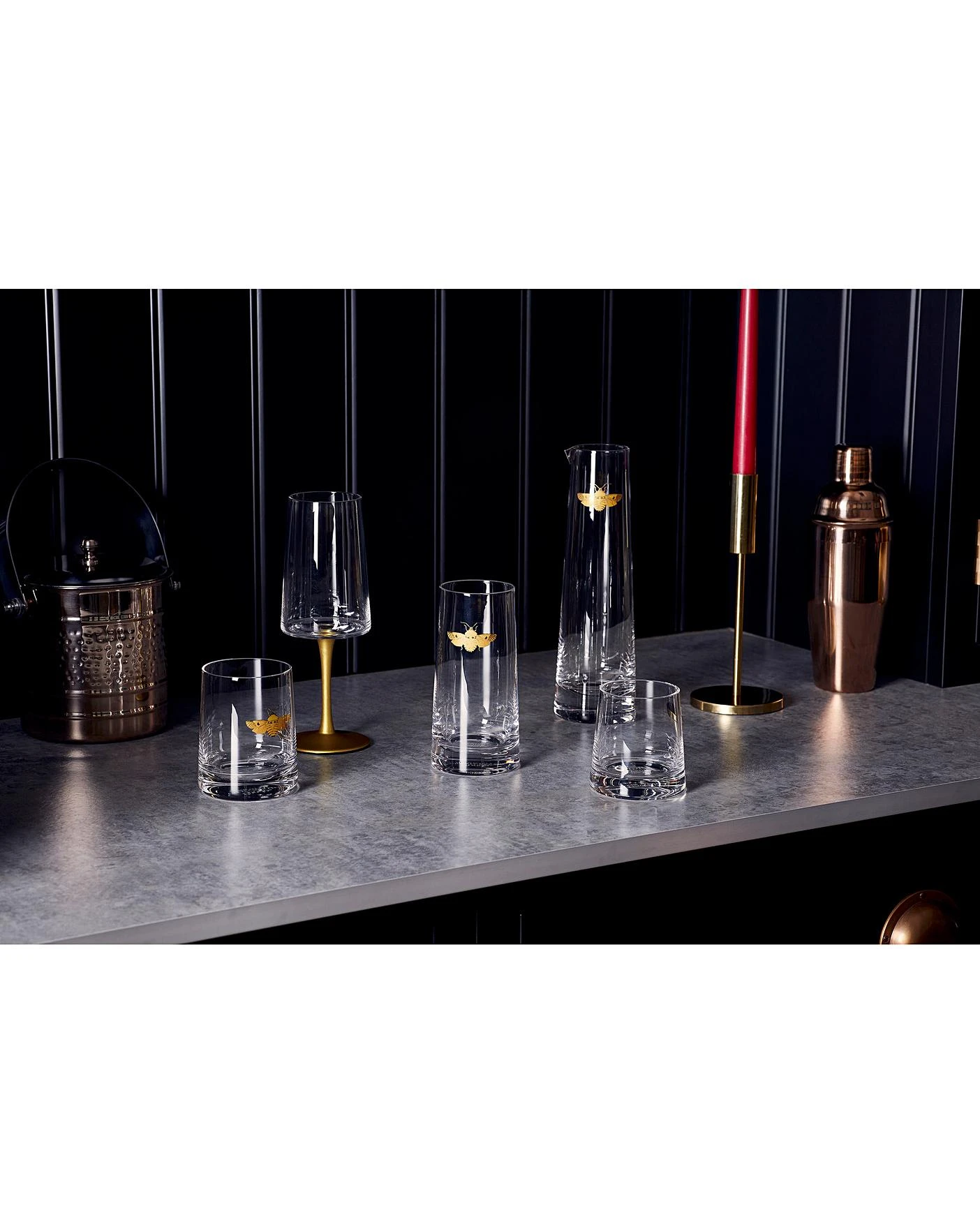 Spode Set Of 2 Wine Glasses - Image 3