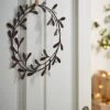Antique Gold Mistletoe Wreath