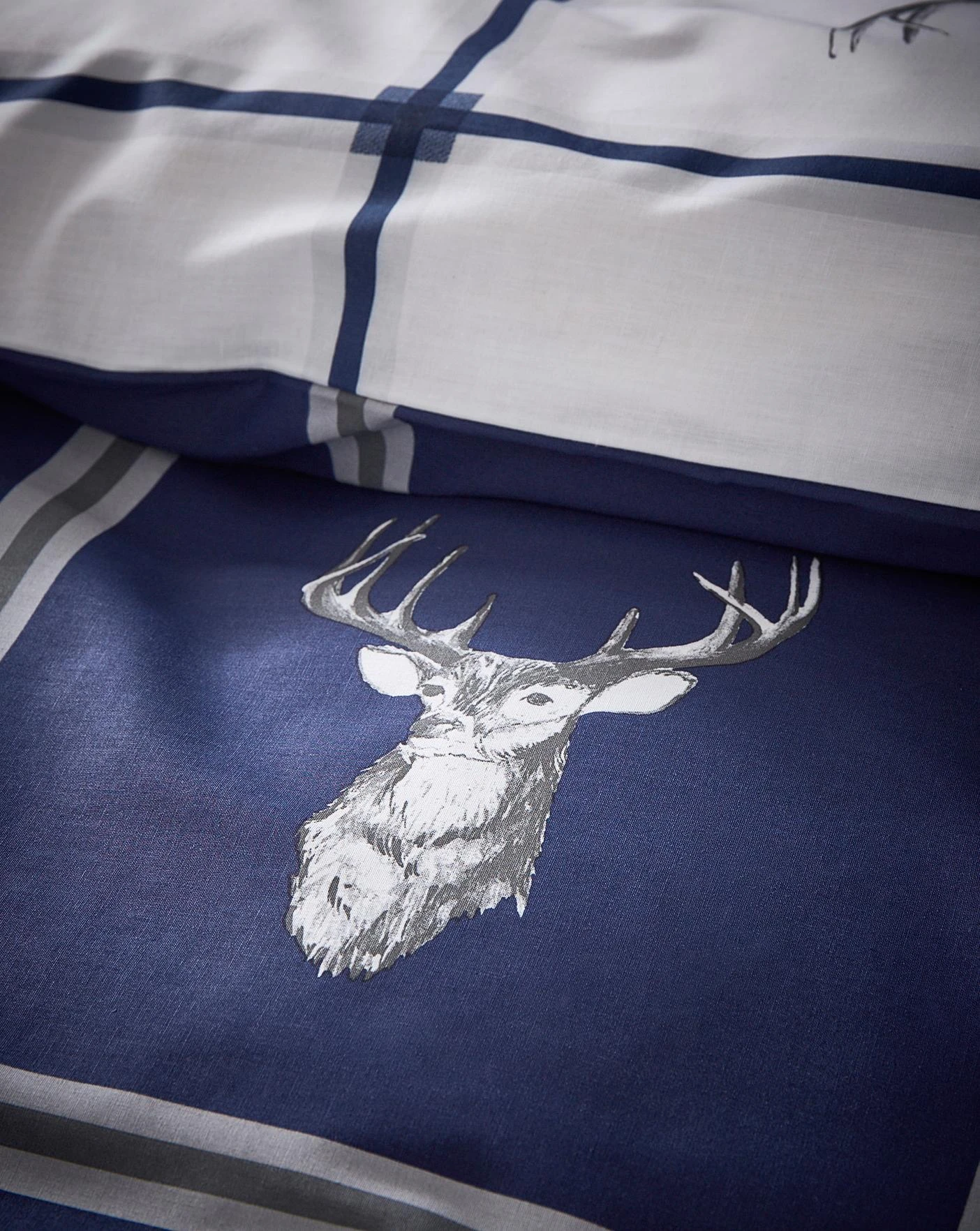 Stag Check Duvet Cover Set - Image 2