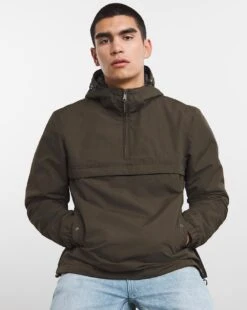 Brown Lightweight Overhead Jacket