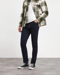 Rinse Wash Skinny Fit Stretch Jeans