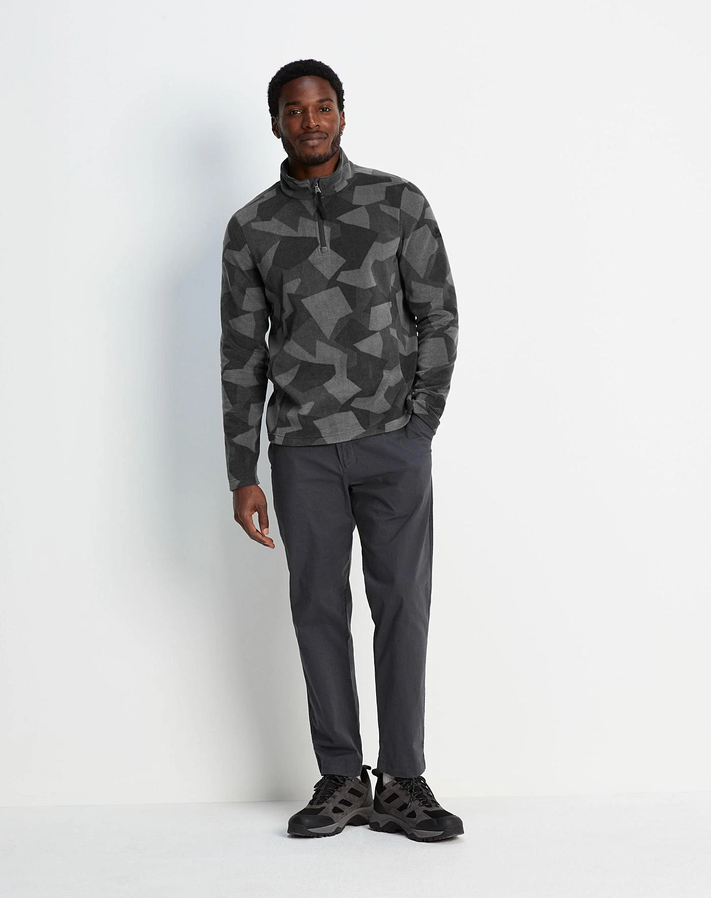 Tog24 Bleakholt Mens Fleece Zipneck